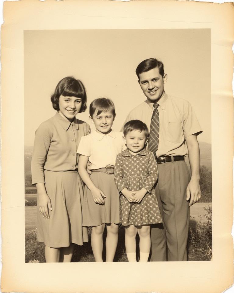 Original photo from customer: Damaged heirloom print