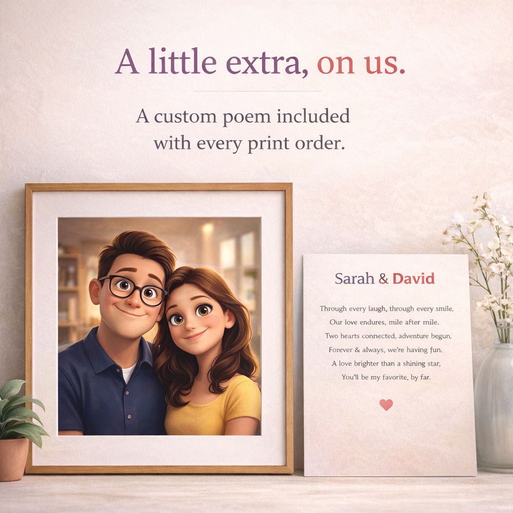 Custom Disney Portrait From Photo