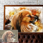 Personalised Dog Art, Dog Mom, Dog Portrait, Gifts For Him, Custom Pet Portrait, Digital Art, Pet Gift, Custom Dog Portrait, Pet Lovers, Pets
