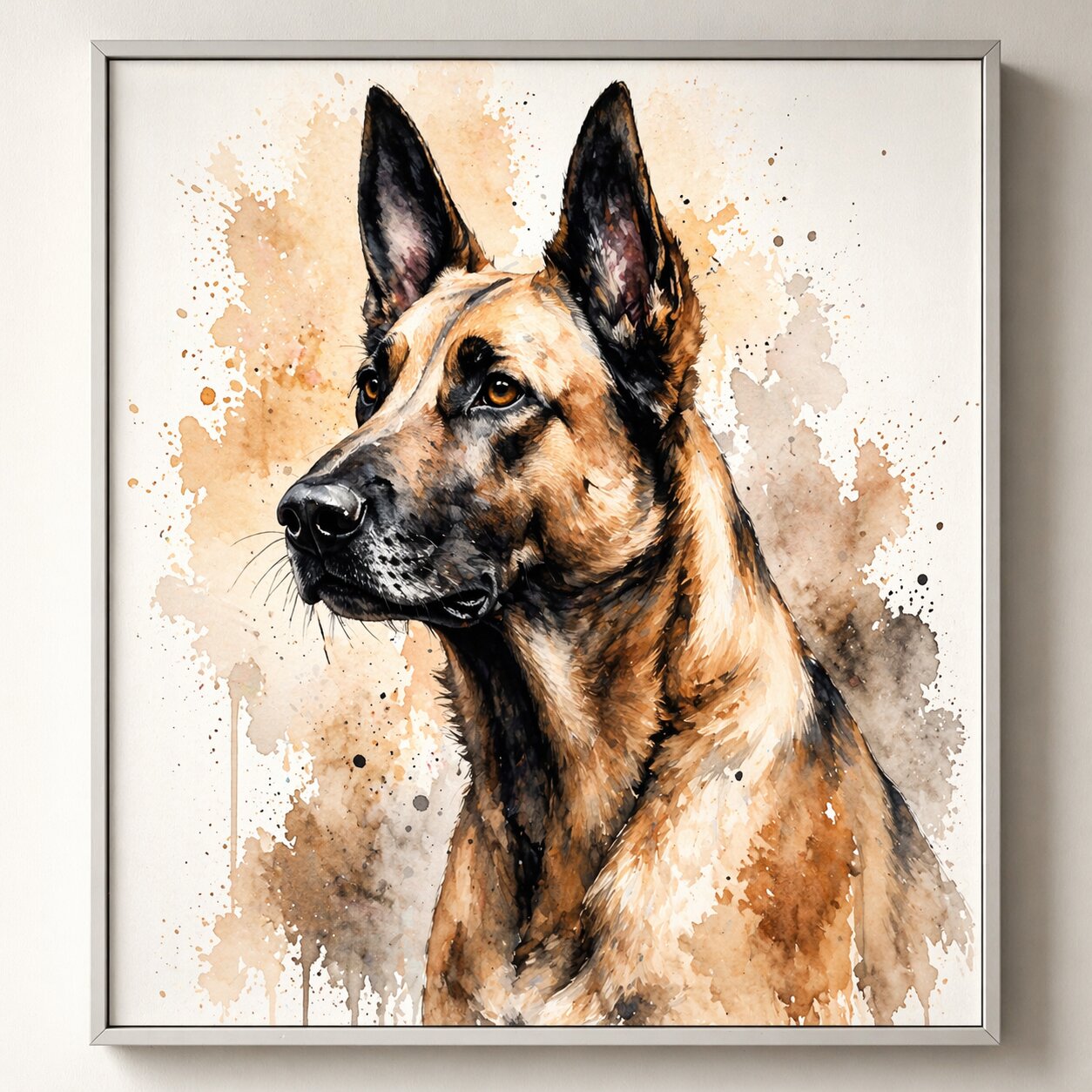 Custom Pet Watercolour Portrait
