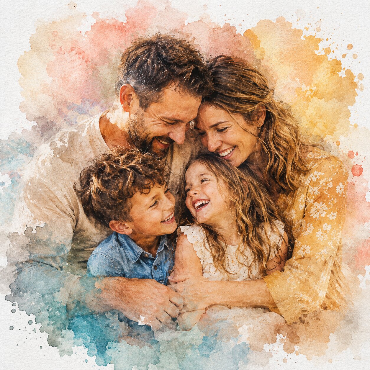Transform Your Photo Into A Painting - Custom Portait