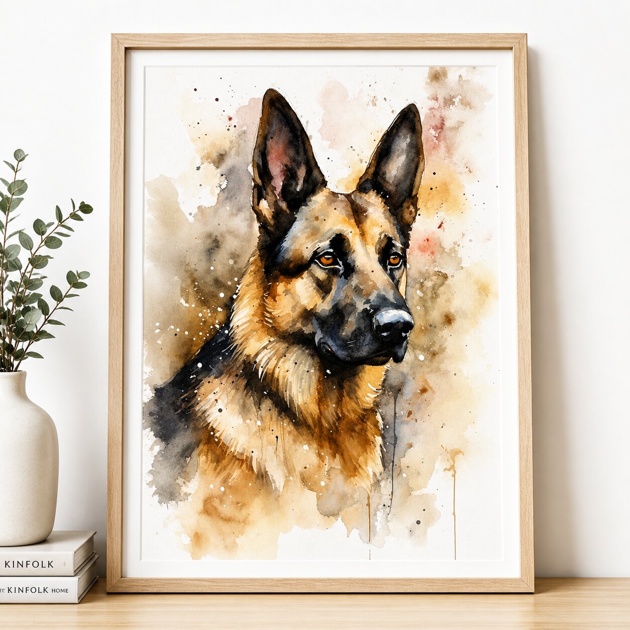 Custom Pet Portrait in Watercolour - Unique Gift Idea