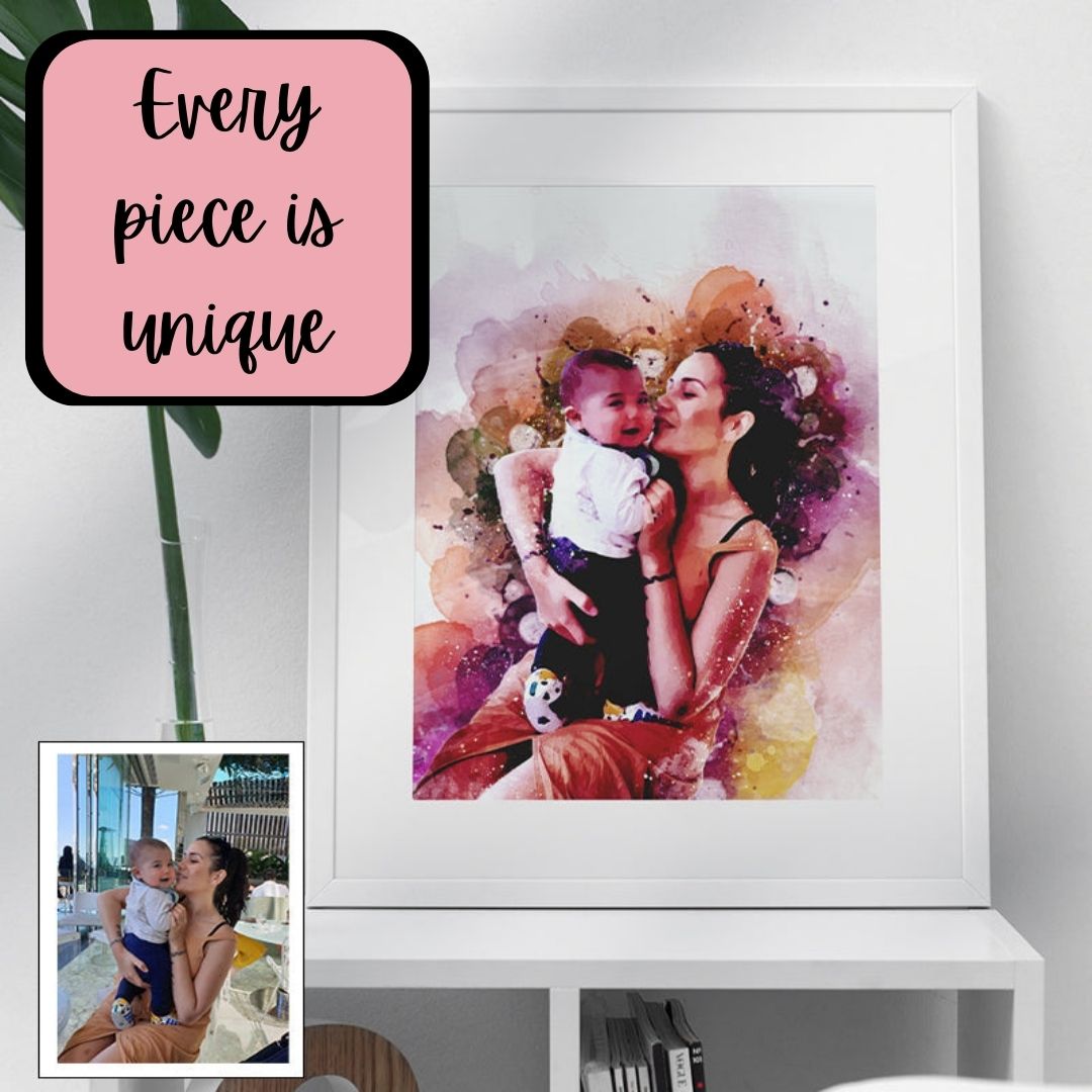 Personalised Family Art From Photo