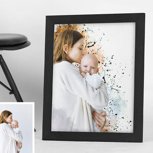 Custom Portrait For Family Gift, Stunning Personalized Art From Your Photo