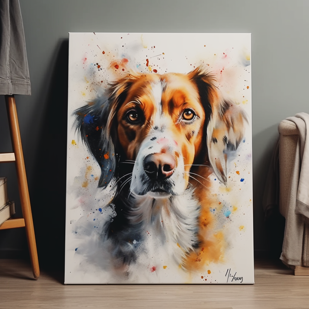 Signature Series Custom Pet Watercolour Portraits