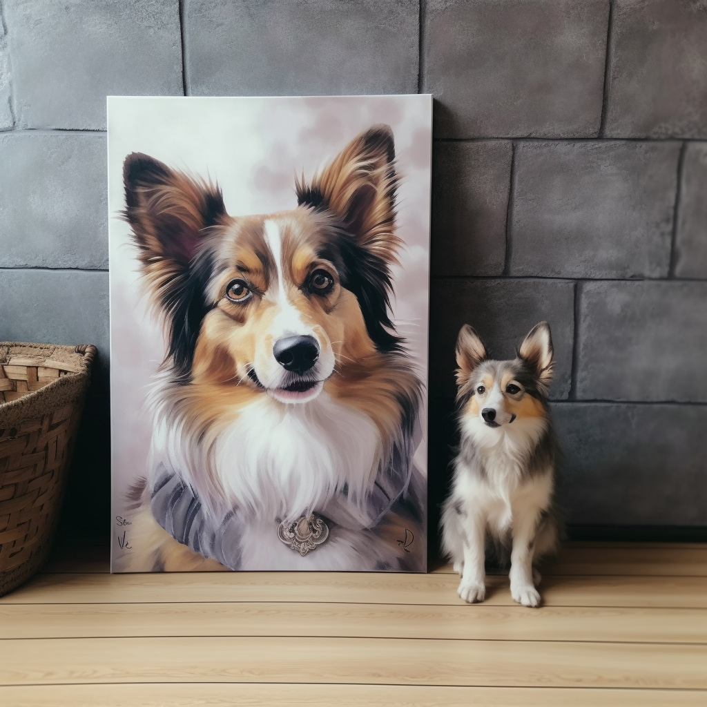 Signature Series Custom Pet Watercolour Portraits