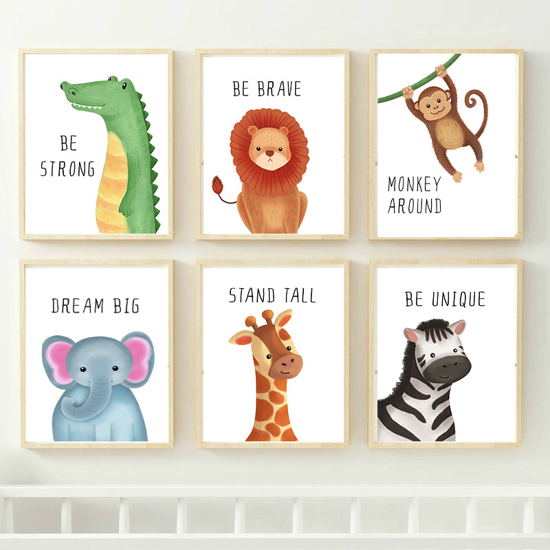 Inspire Jungle Prints Set of 6