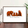 Family of Bears Print